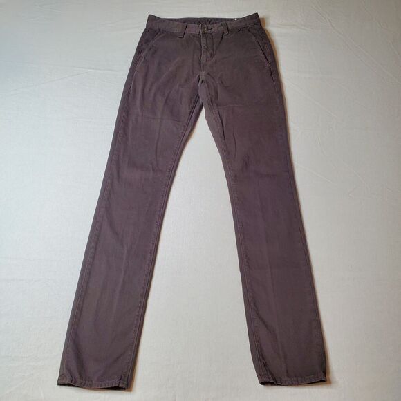 Rag & Bone Men's Size 28X34 Standard Issue Khaki Fit 2 Slim Leg Gray - Picture 2 of 9